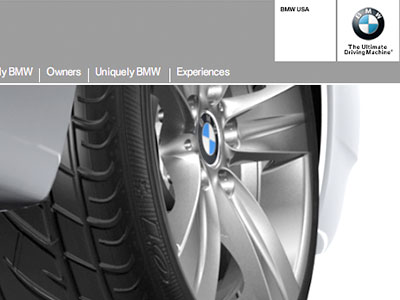 BMW web site